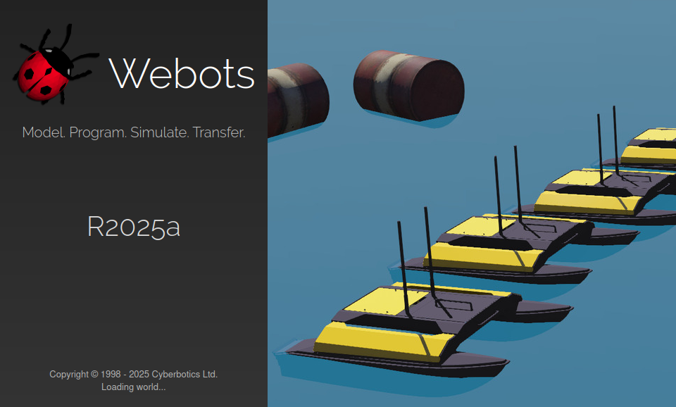 Webots Release R2025a